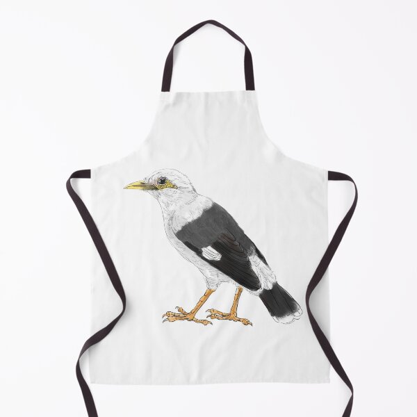 Item preview, black-winged starling - subpecies grey white designed and sold by yaoyao-friends.