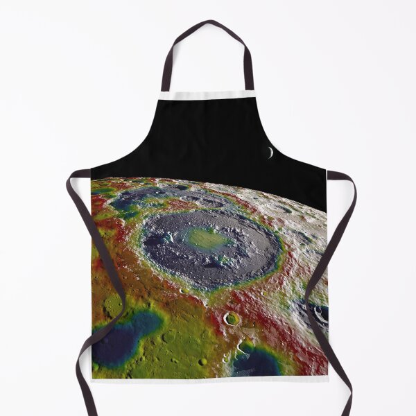 Item preview, STK204426S-A free-air gravity map of the Moon's southern latitudes. designed and sold by StocktrekImages.