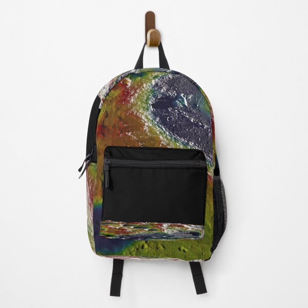 Item preview, STK204426S-A free-air gravity map of the Moon's southern latitudes. designed and sold by StocktrekImages.