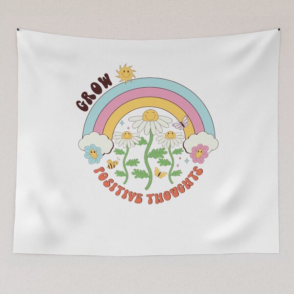 Item preview, Grow Positive Thoughts Flowers, mental health awareness, Plant Lover, Kindness Design, Anxiety Depression designed and sold by behindthefacts.