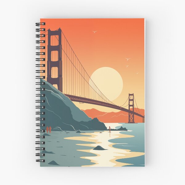 Aperçu de l'œuvre Pont Zen au coucher du soleil créée et vendue par EtherInk.