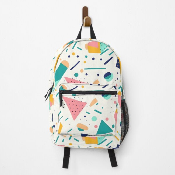 Item preview, "Retro Radiance: Bright Vintage Pastel Geometric Pattern" designed and sold by raphicha365.