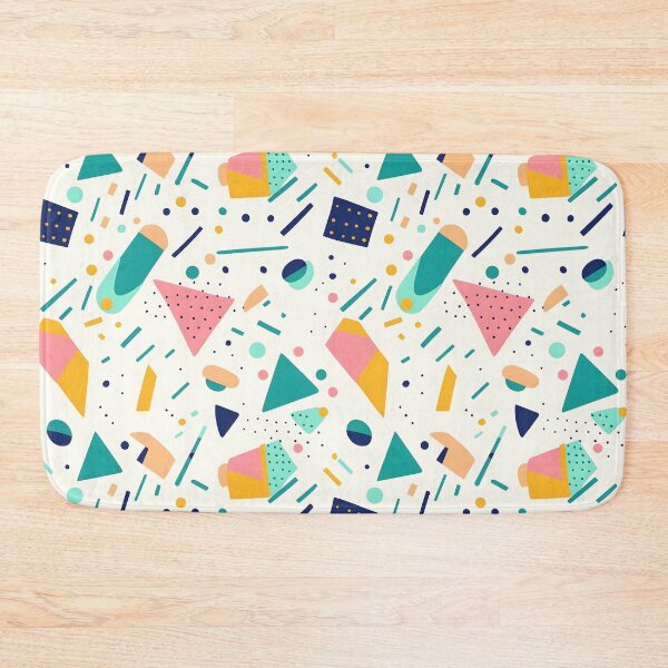 Item preview,  "Retro Radiance: Bright Vintage Pastel Geometric Pattern" designed and sold by raphicha365.