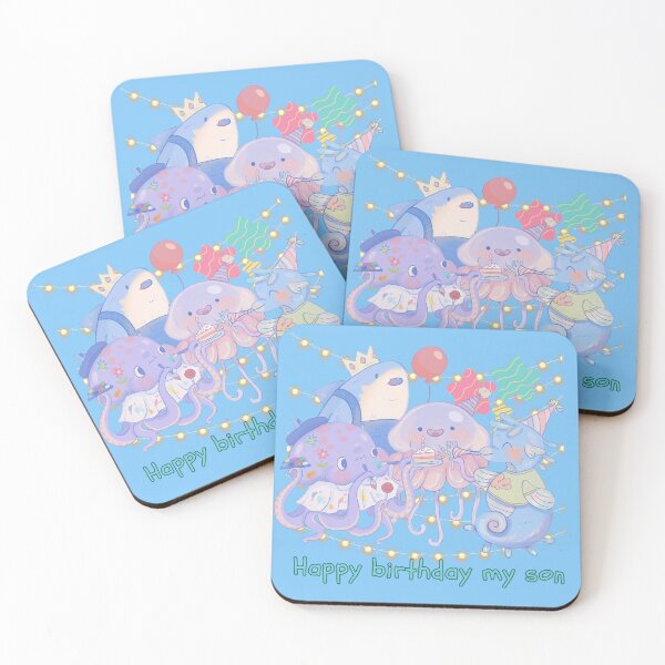 Item preview, Happy birthday my son.  Birthday party for children under 6 years old. designed and sold by attakorn.