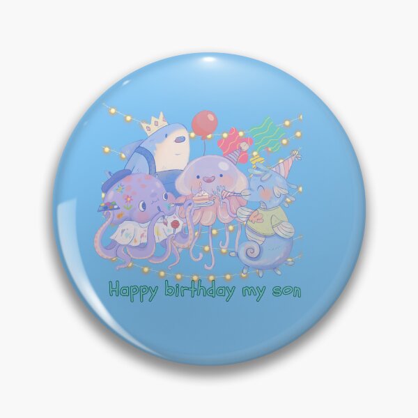 Item preview, Happy birthday my son.  Birthday party for children under 6 years old. designed and sold by attakorn.