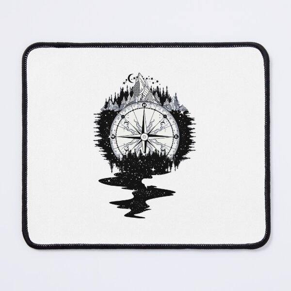 Item preview, Mountain And Compass designed and sold by SunMayDown.