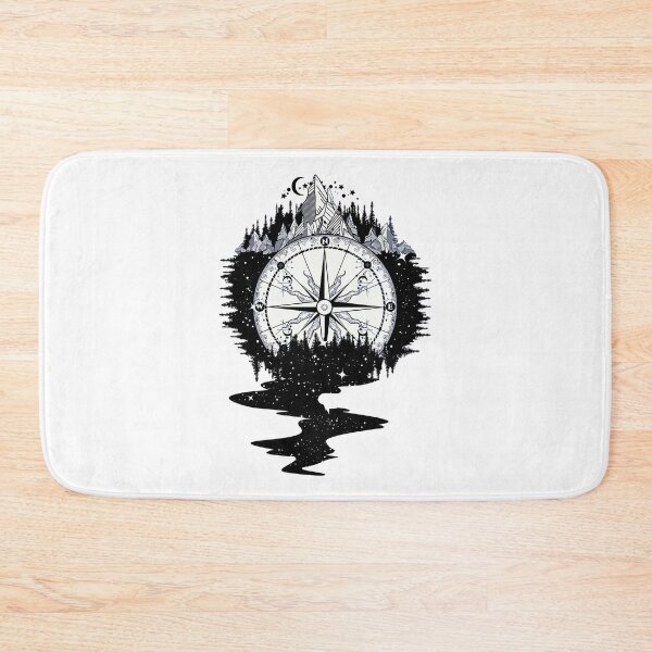 Item preview, Mountain And Compass designed and sold by SunMayDown.