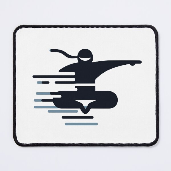 Item preview, Stealthy Shadows - Minimalistic Ninja Silhouette designed and sold by Pattern-Parade.