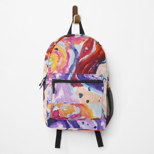 Item preview, Meditating Girl Abstract Painting designed and sold by VolynskaDesign.