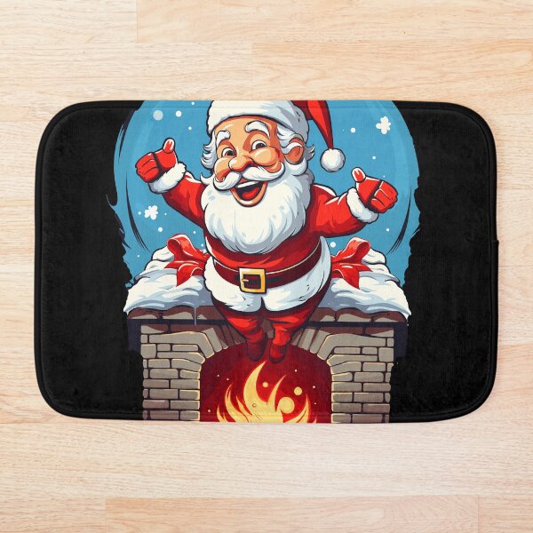 Item preview, Chimney Trouble: Santa's Comical Plight designed and sold by Paintit-black.