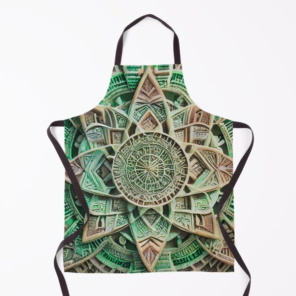 Item preview, Aztec Stone Mandala | Maya Art | Sublime Nature designed and sold by monkeybusiness.pt.