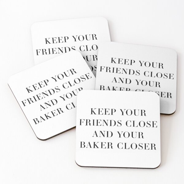 Item preview, Friendship & Baking: Keep Your Baker Closer designed and sold by BakersArtists.