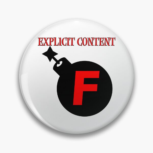 Item preview, F-bomb Explicit Content designed and sold by GodsOfArt.