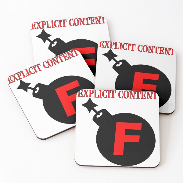 Item preview, F-bomb Explicit Content designed and sold by GodsOfArt.