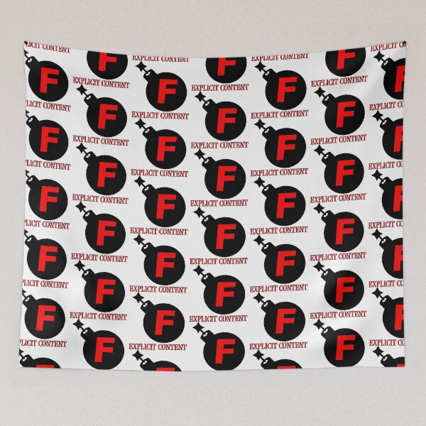 Item preview, F-bomb Explicit Content designed and sold by GodsOfArt.