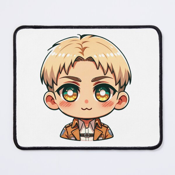 Item preview, Chibi Reiner from AOT, Kawaii Anime Design, Fan Art designed and sold by ShamanIwoArt.