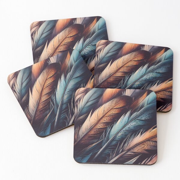 Item preview, Beautiful Feathers Macro Design designed and sold by Humbugle.