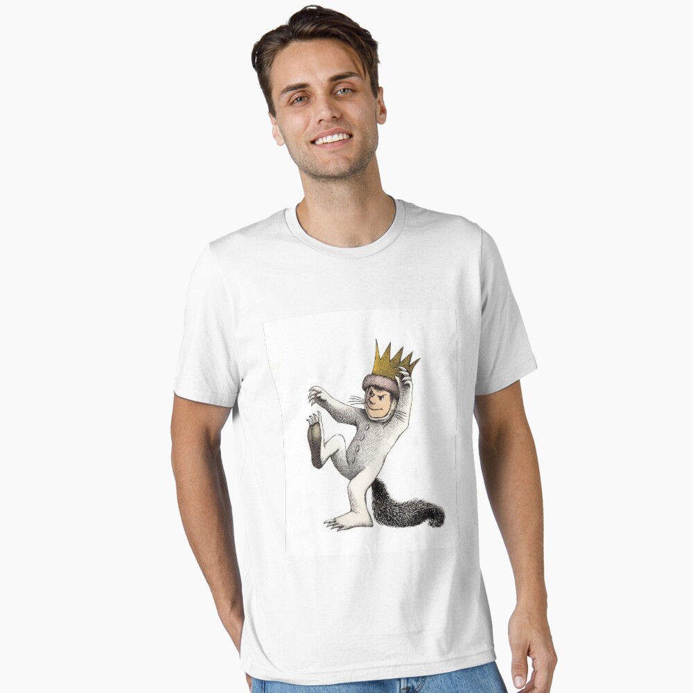 Women's T-Shirts [Out of Print] Maurice Sendak / IMAGINATION CELEBRATION Scoop Neck Tee (Midnight Navy) (Womens) Maurice Sendak