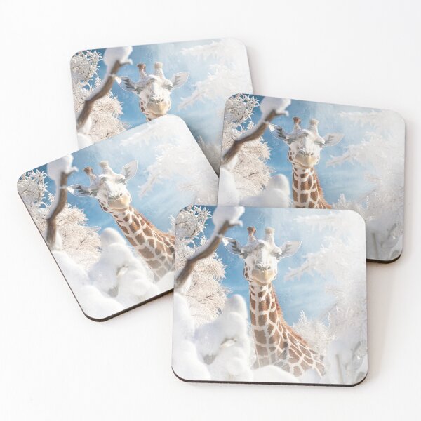 Item preview, Snow Giraffe 02 designed and sold by Elisabeth Lucas.