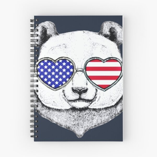 Item preview, Polar Bear in Stars and Stripes Style designed and sold by Mahe Jabeen.