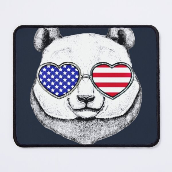 Item preview, Polar Bear in Stars and Stripes Style designed and sold by Mahe Jabeen.