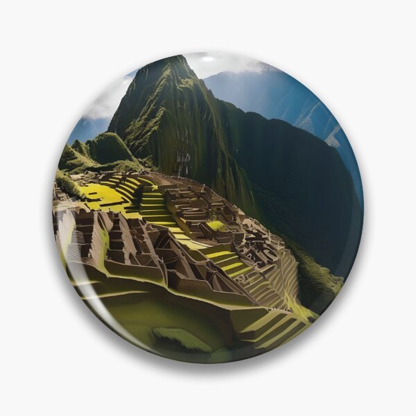 Item preview, MACHU PICCHU MOUNTAINSCAPE designed and sold by PIGCASSOSAIART.