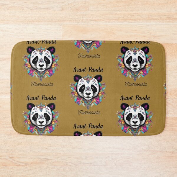 Item preview, avant panda fashionista avangarde sticker designed and sold by Anna Sacha.