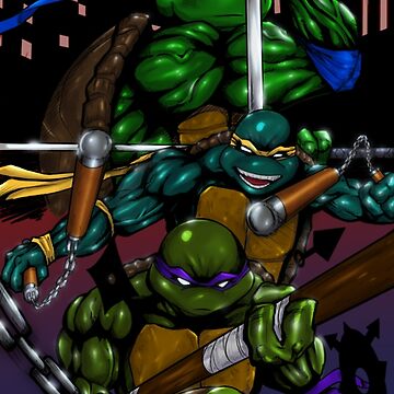 Artwork thumbnail, Turtle Power by Reflex76