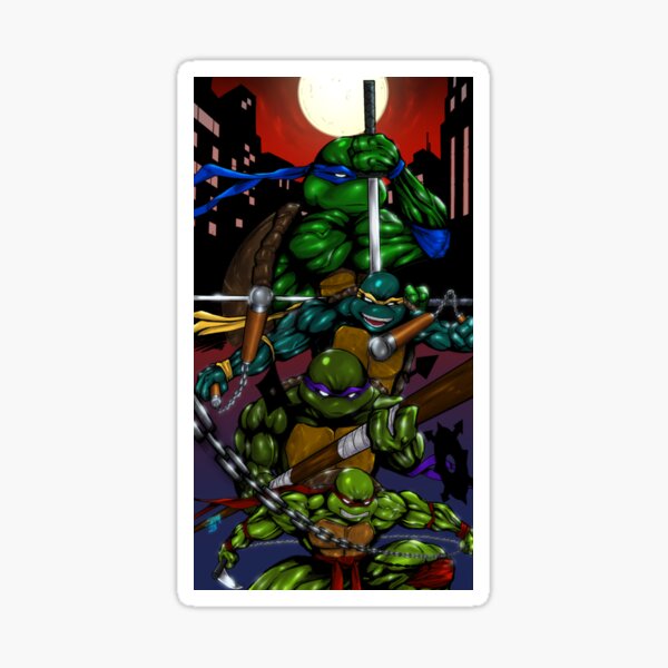 Turtle Power Sticker