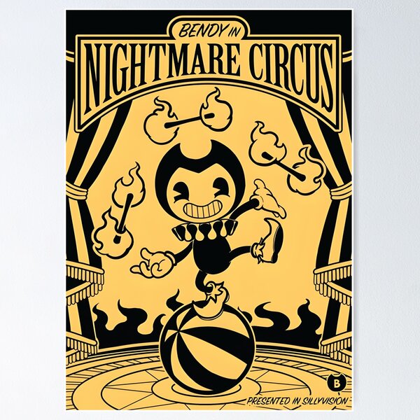 Poster Bendy and the Ink Machine Modelo 10 A2