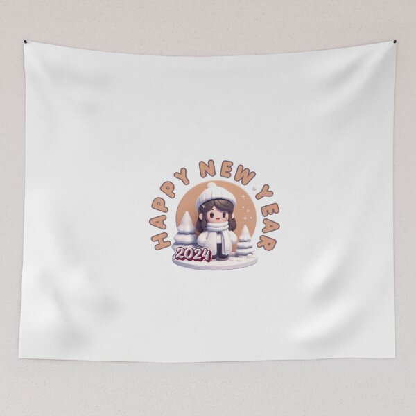 Item preview,  Christmas Cheer and New Year's Wishes: Embracing the Festive Spirit, Celebrating Hope, and Welcoming 2024 with Open Arms designed and sold by bkbh.