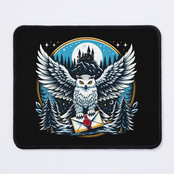 Item preview, An Owl Messenger in a Mystical Night - Fantasy designed and sold by Fenay Designs.