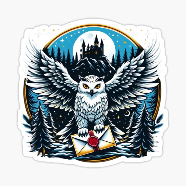 Harry Potter Owly Potter Sticker - Pro Sport Stickers
