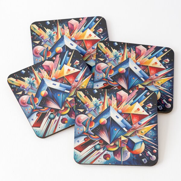 Item preview, Cubist Dynamo designed and sold by AIartistIT.