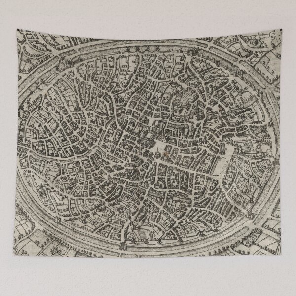 Item preview, Vintage Map of Bruges Belgium (1612) designed and sold by BravuraMedia.