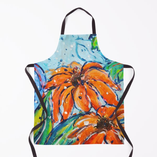 Item preview, Flower Garden Abstract Painting designed and sold by VolynskaDesign.