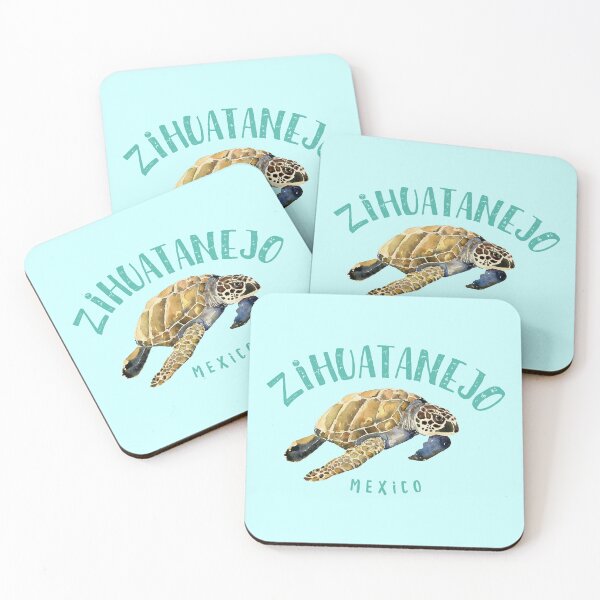 Item preview, Zihuatanejo Mexico Sea Turtle Design designed and sold by Futurebeachbum.