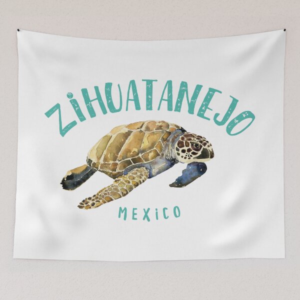 Item preview, Zihuatanejo Mexico Sea Turtle Design designed and sold by Futurebeachbum.