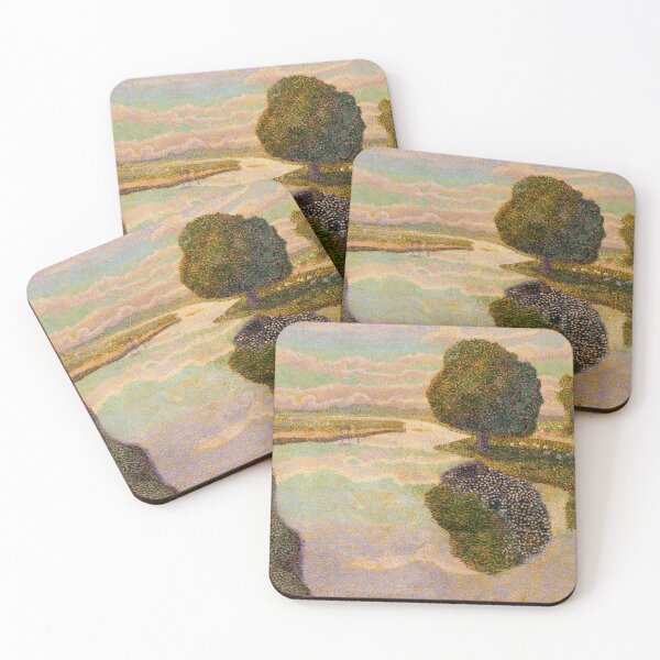 Item preview, Jan Toorop, Landschap met vaart, de kastanje boom designed and sold by NouveauEra.