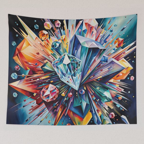 Item preview, Crystalline Momentum designed and sold by AIartistIT.