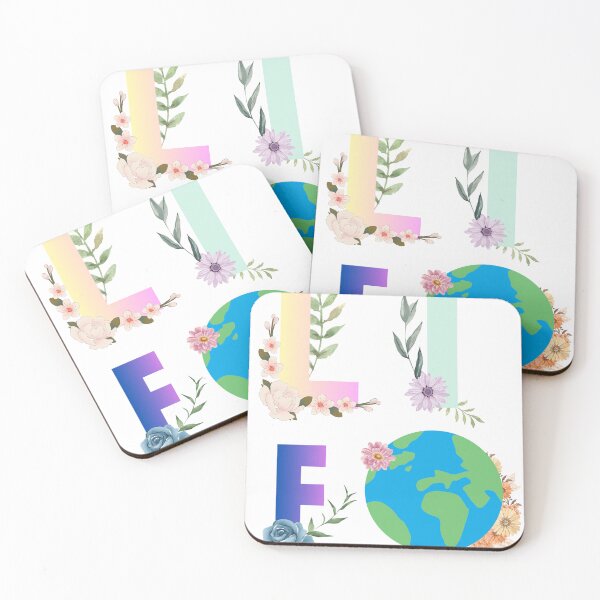 Item preview, Life earth graphic text design  designed and sold by Cosmicworld07.