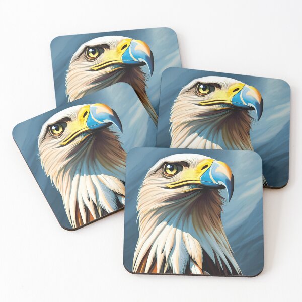 Aperçu de l'œuvre Portrait d’aigle, art généré par Ai créée et vendue par ACC .