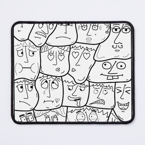 Item preview, Copy of Set of faces interacting with each other designed and sold by Gonmo.