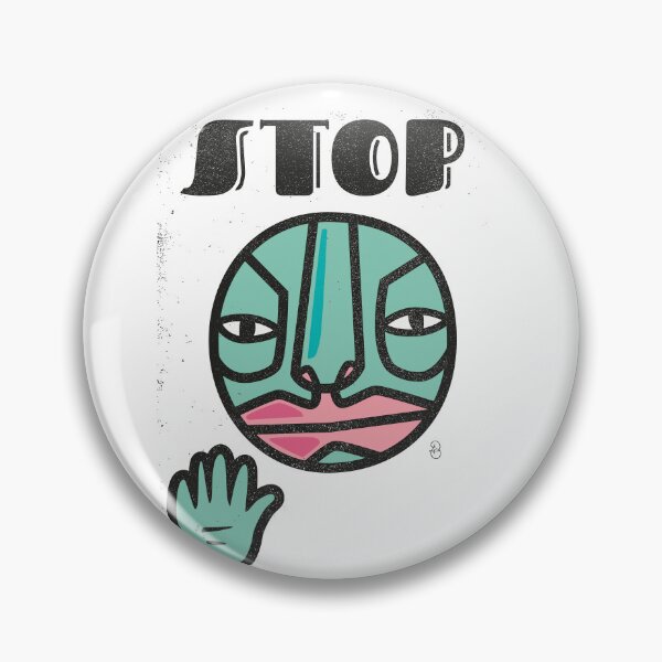 Item preview, STOP - hand - face designed and sold by DinaDD.