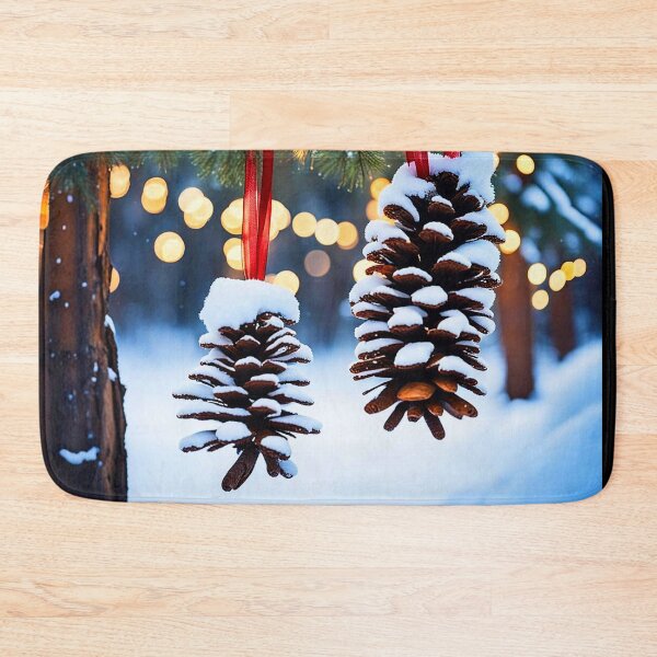 Item preview, Pinecones in the snow designed and sold by Earth Nature Creations.