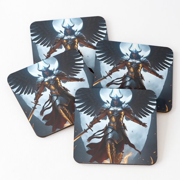 Item preview, Angel warrior descends into battle designed and sold by InjectionArt.