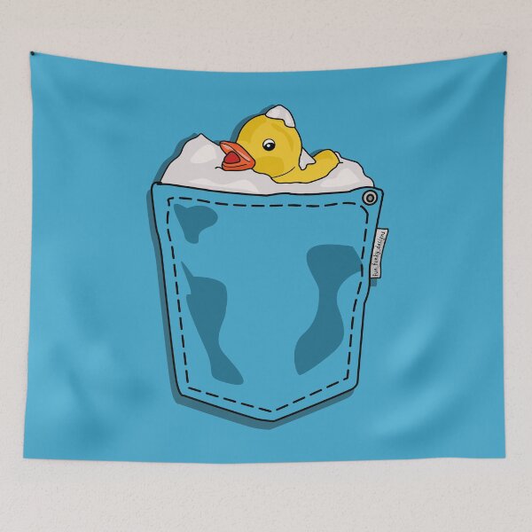 Item preview, Rubber Ducky Takes a Bath in My Pocket designed and sold by Fun Funky Designs.