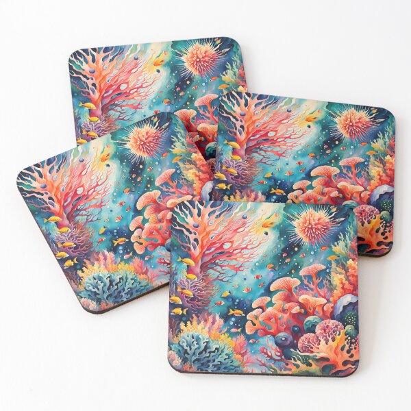 Item preview, Coral Reef designed and sold by AIartistIT.