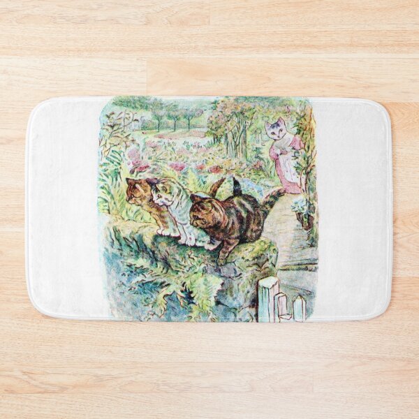 Item preview, Beatrix Potter - Kittens Playing on a Wall designed and sold by forgottenbeauty.