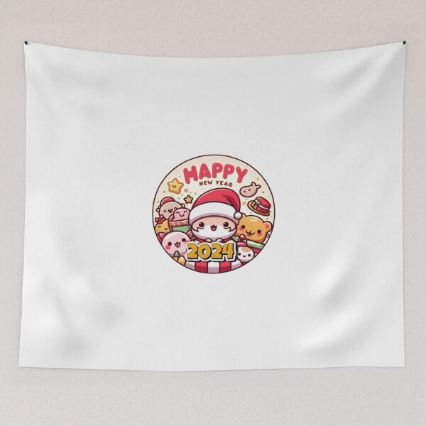 Item preview,  Christmas Cheer and New Year's Wishes: Embracing the Festive Spirit, Celebrating Hope, and Welcoming 2024 with Open Arms designed and sold by bkbh.